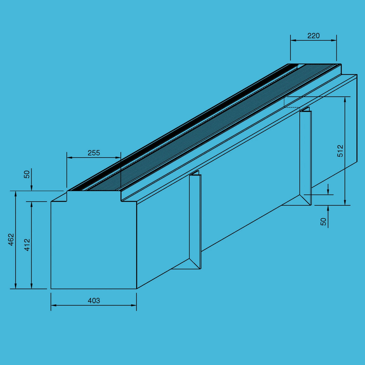 Below Ground Pool Cover Box