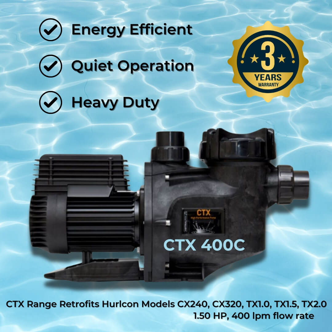 AstralPool CTX 400C Pool Pump Including Professional Installation