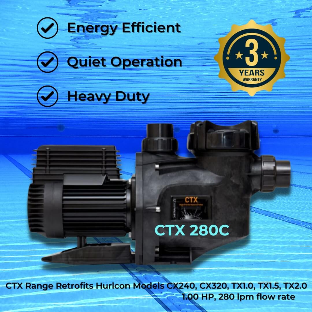 AstralPool CTX 280C Pool Pump Including Professional Installation