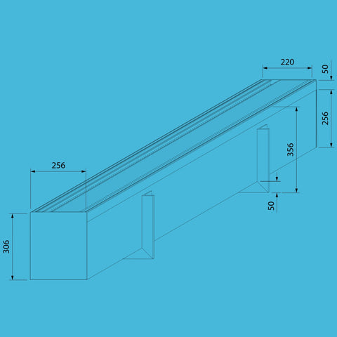 Below Ground Pool Cover Box