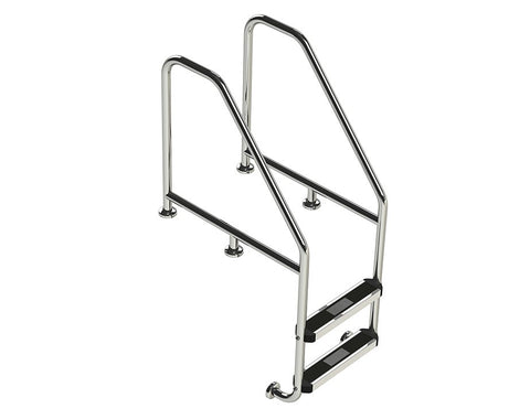 GTR 2-STEP LADDER -FLANGED TOP